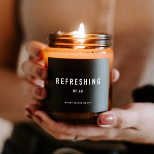 Refreshing Soy Candle