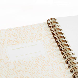 Paisley Handmade Notebook